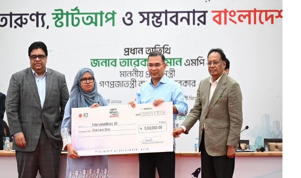 জামানত ছাড়াই ৫ কোটি টাকা ঋণ পাবে তরুণ উদ্যোক্তারা : প্রধানমন্ত্রী