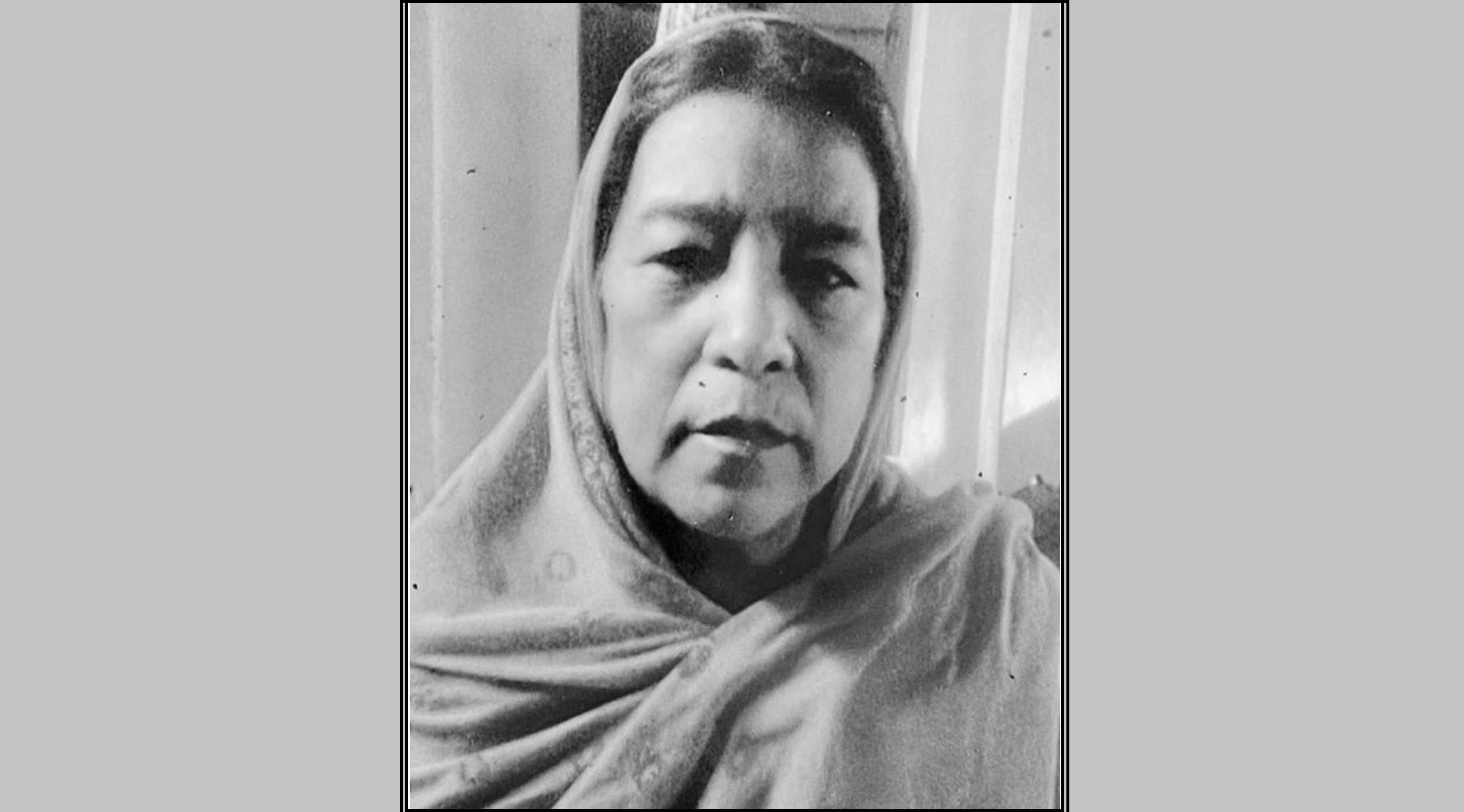 বর্ষীয়ান রাজনীতিবিদ ও সংগঠক সৈয়দা তৈয়বা বানু আর নেই