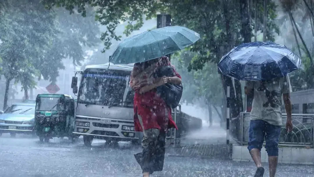 দেশজুড়ে সক্রিয় মৌসুমি বায়ু, ৯ আগস্ট পর্যন্ত বৃষ্টির আভাস