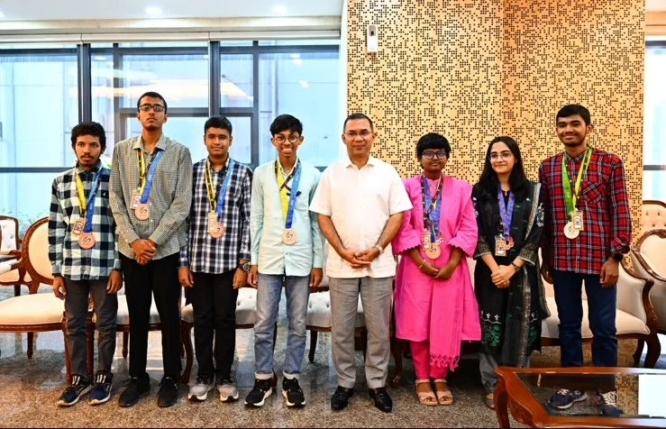 দেশে গণিত অলিম্পিয়াডের কার্যক্রম বিস্তৃত করতে সব ধরনের সহযোগিতা করবে সরকার : প্রধানমন্ত্রী