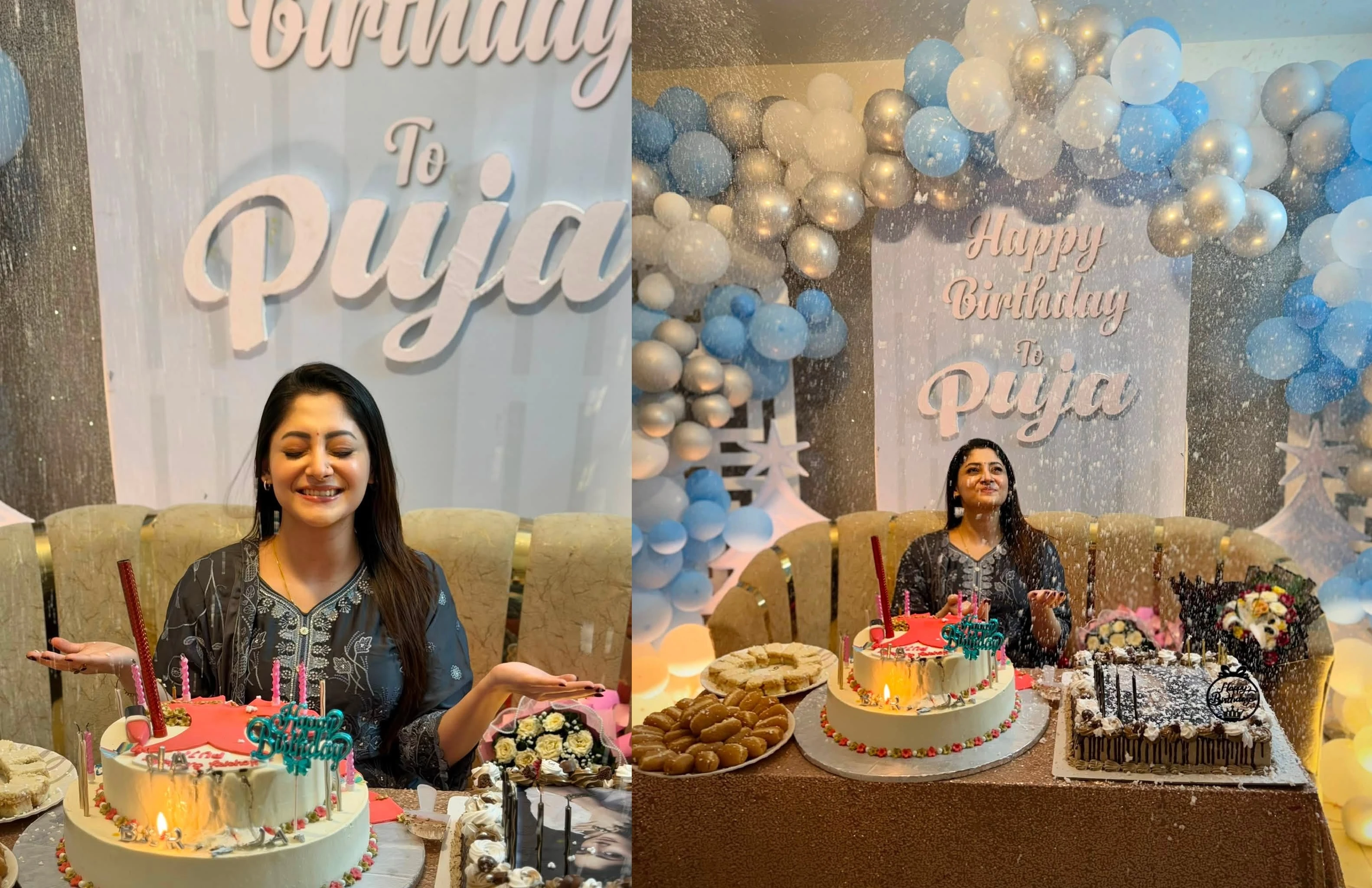জন্মদিনে ‘বিশেষ মানুষ’-এর চমক, ভালোবাসায় আপ্লুত পূজা চেরী
